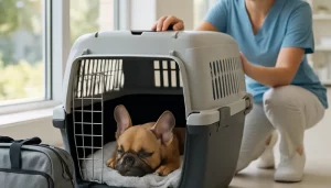 ground delivery vs flight nanny for french bulldog puppies which is safer