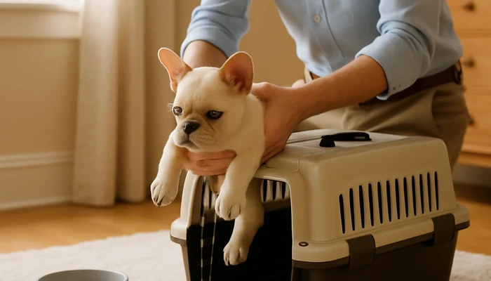 ground nanny vs flight nanny for french bulldog delivery how safe transport is chosen